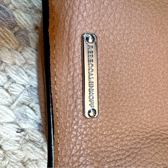 Rebecca Minkoff Brown Leather Crossbody Bag with Adjustable Strap - Picture 8 of 10